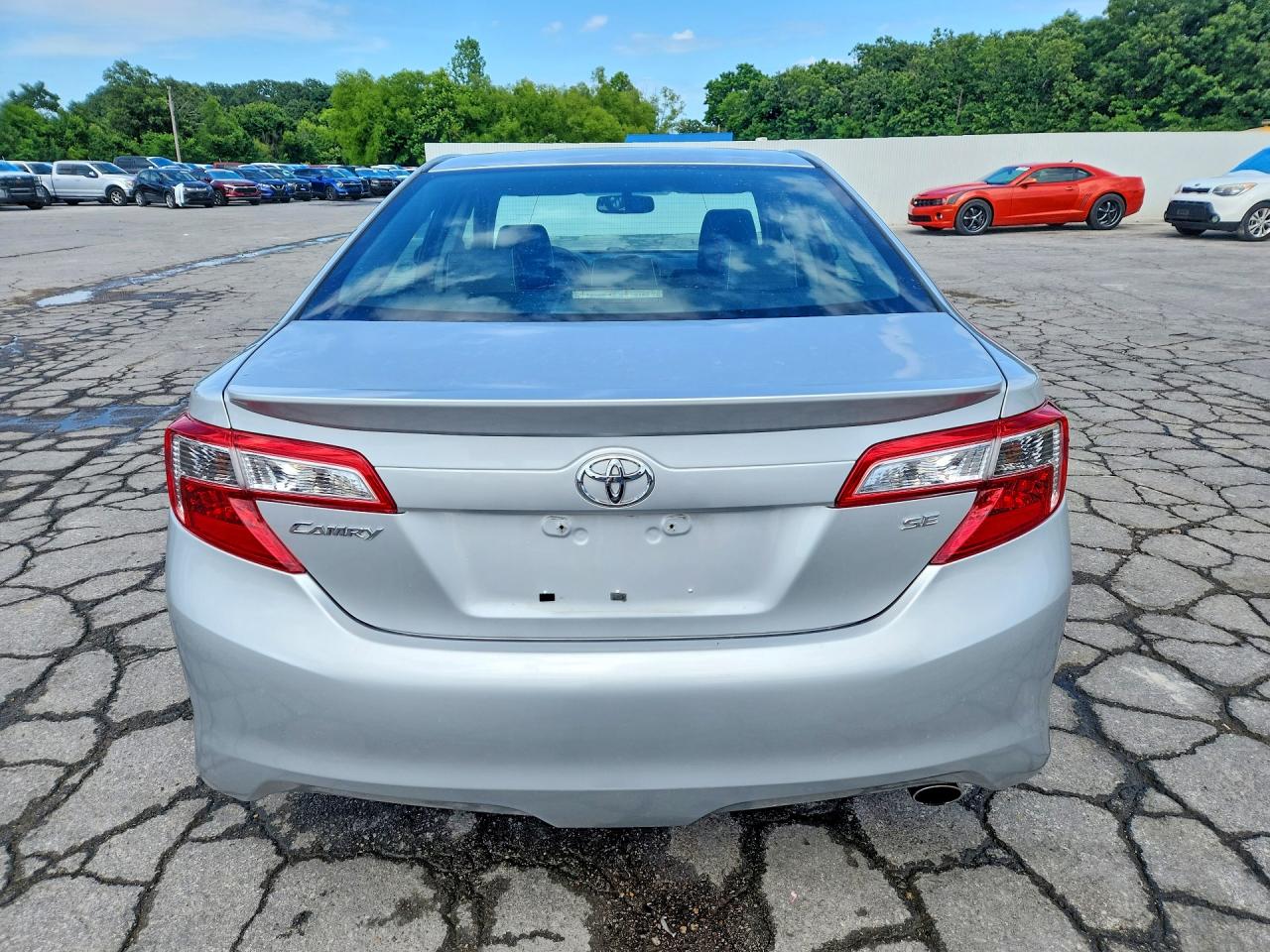 2012 Toyota Camry Se Silver vin: 4T1BF1FK7CU609567
