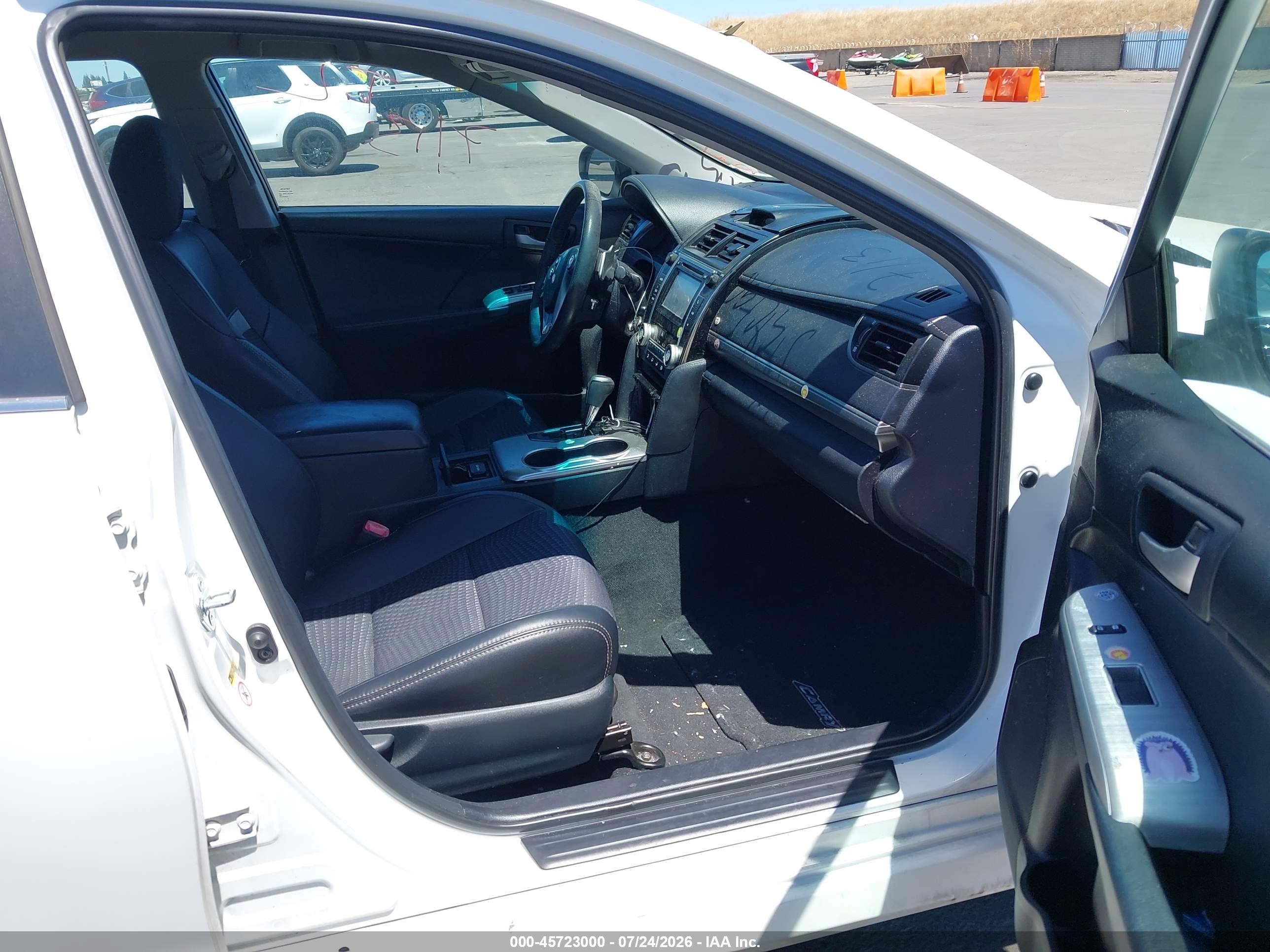 2012 Toyota Camry Se Белый vin: 4T1BF1FK7CU610461