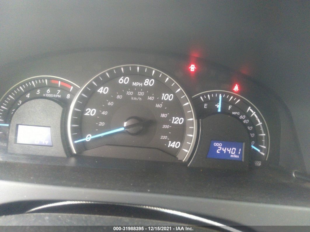 2012 Toyota Camry L/le/se/xle Red vin: 4T1BF1FK7CU610864