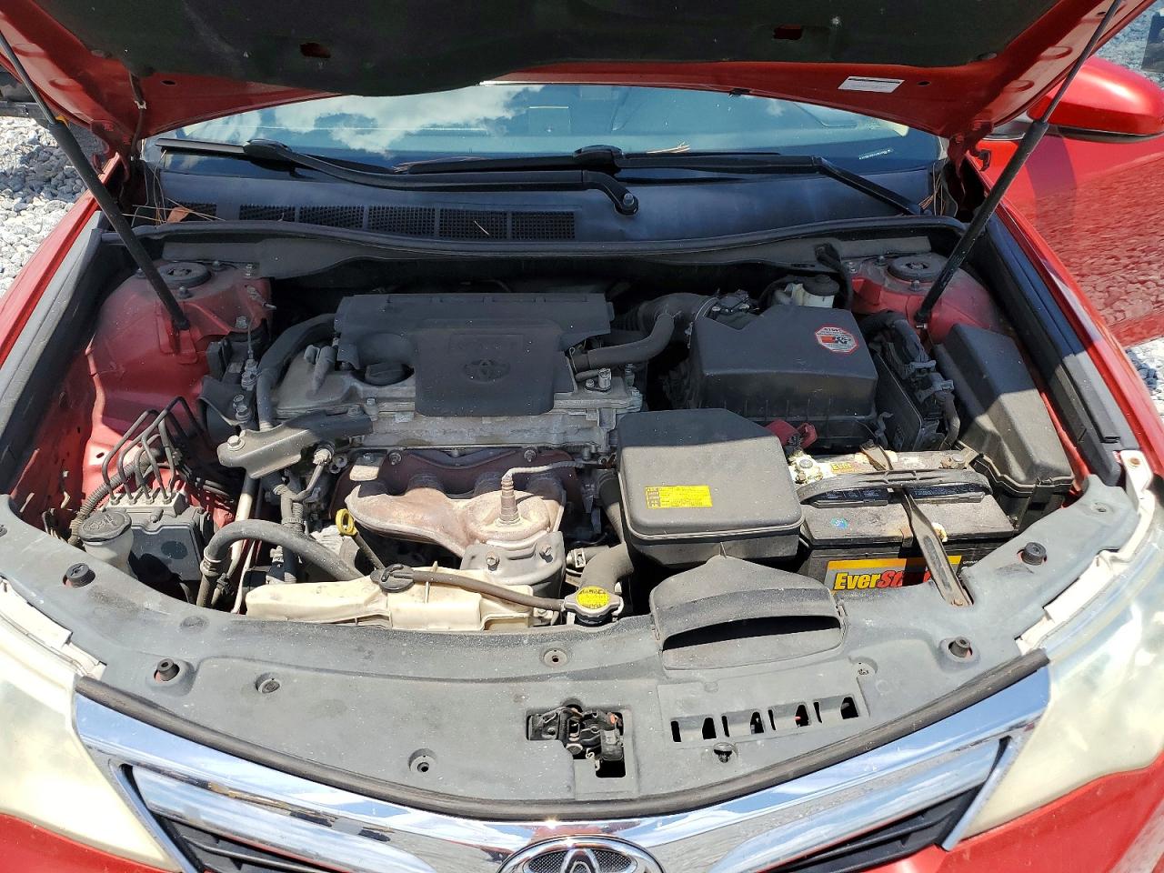 2012 Toyota Camry Le Красный vin: 4T1BF1FK7CU610864