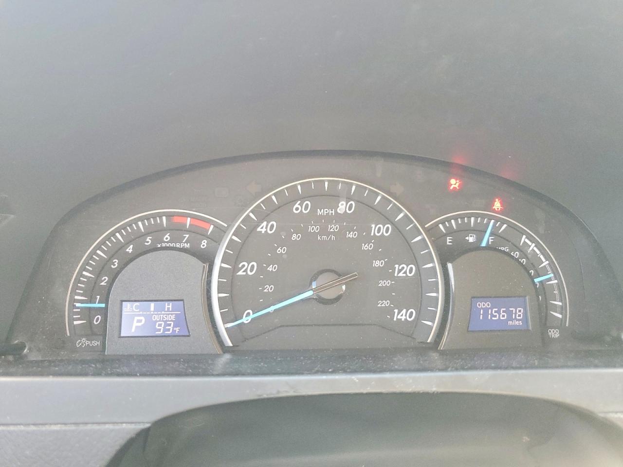 2012 Toyota Camry Le Красный vin: 4T1BF1FK7CU610864