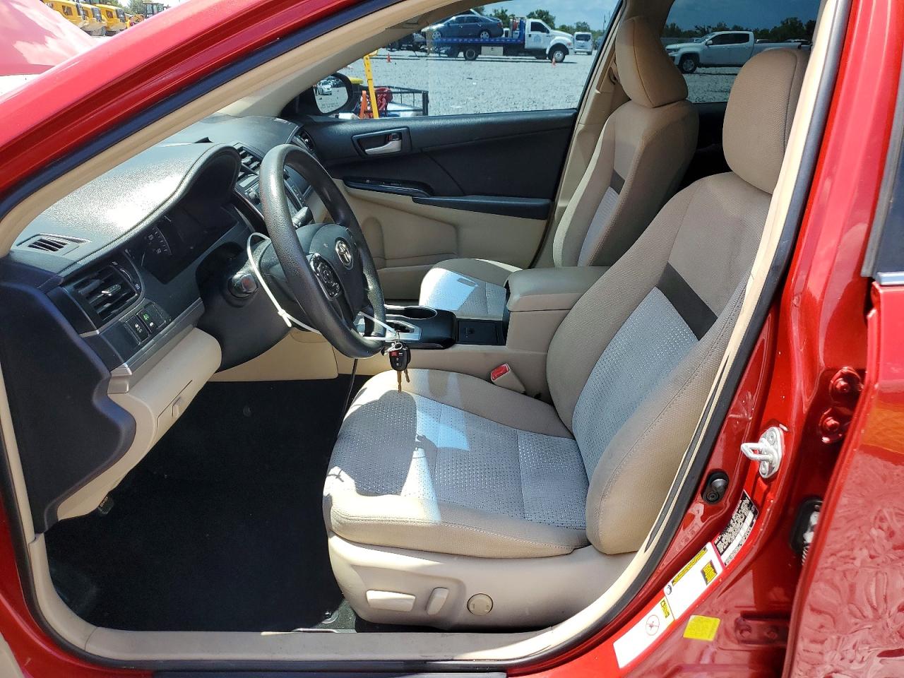 2012 Toyota Camry Le Красный vin: 4T1BF1FK7CU610864