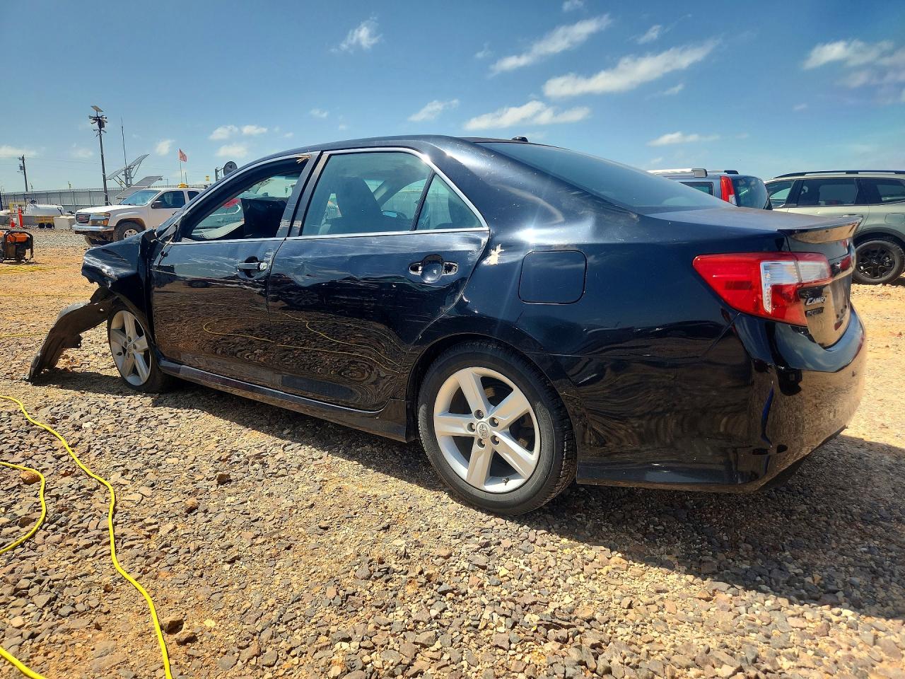 2012 Toyota Camry Se Black vin: 4T1BF1FK7CU614848