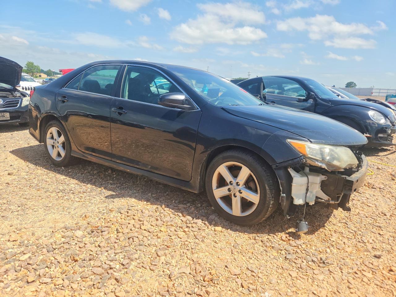 2012 Toyota Camry Se Black vin: 4T1BF1FK7CU614848