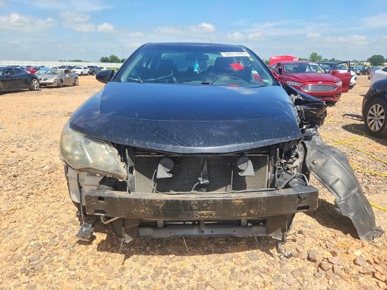 2012 Toyota Camry Se Black vin: 4T1BF1FK7CU614848
