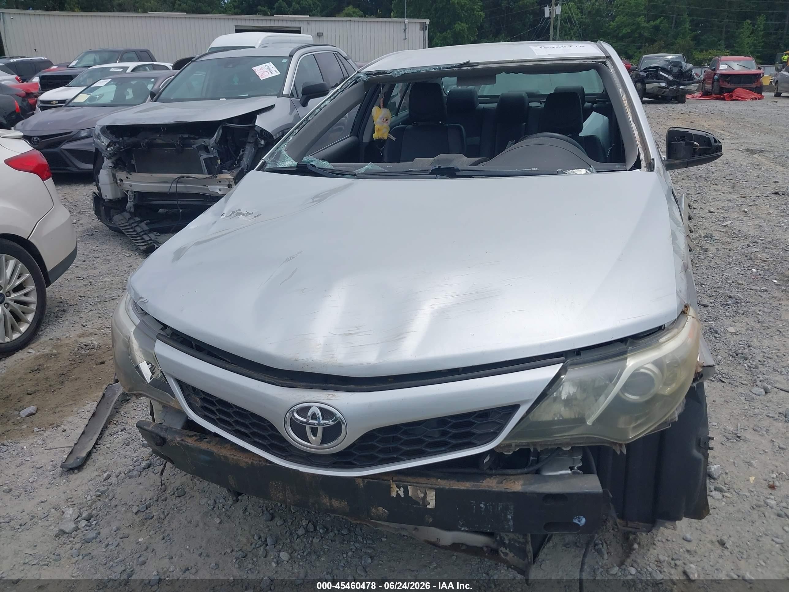2012 Toyota Camry Se Silver vin: 4T1BF1FK7CU616406
