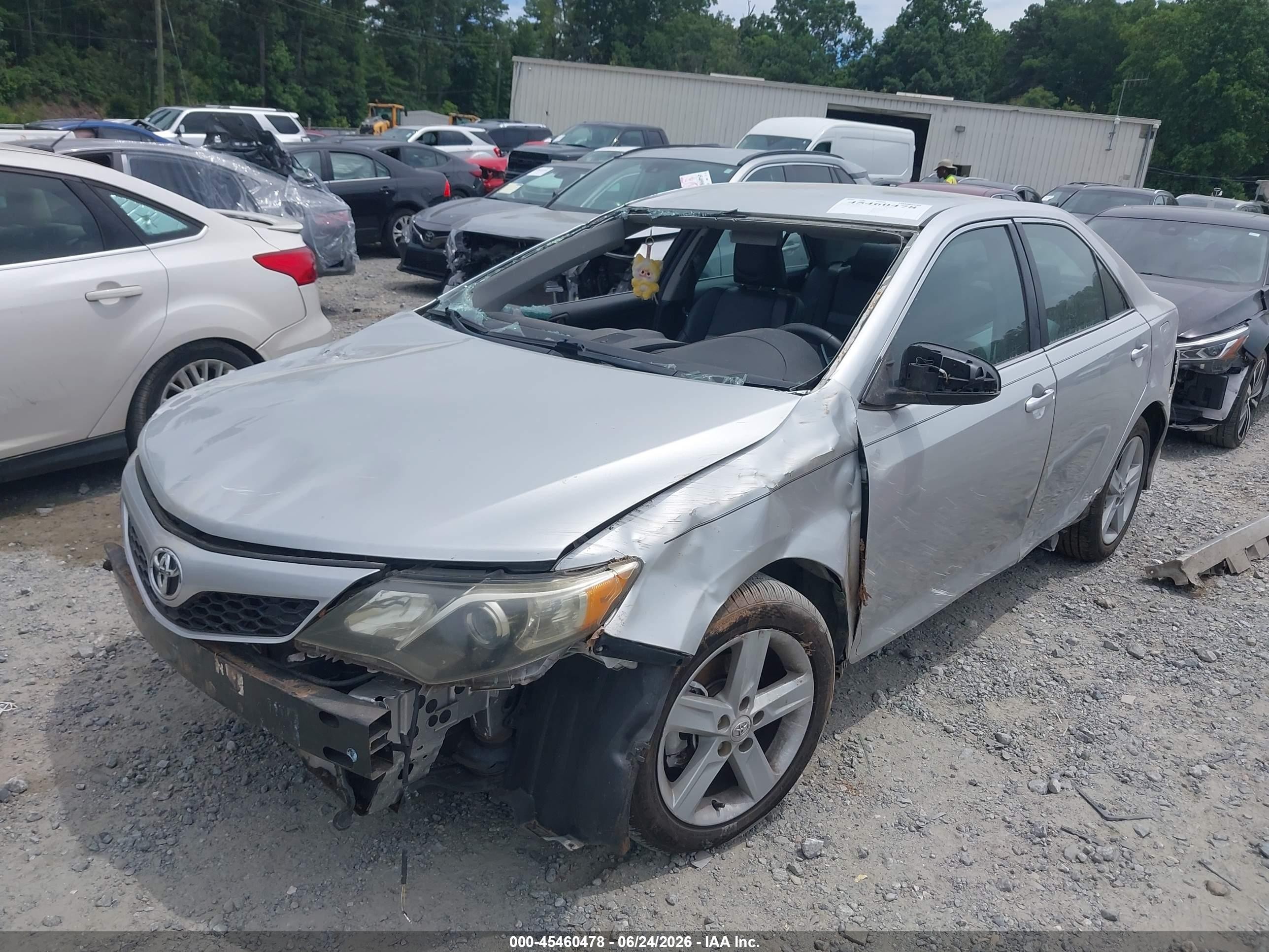 2012 Toyota Camry Se Silver vin: 4T1BF1FK7CU616406