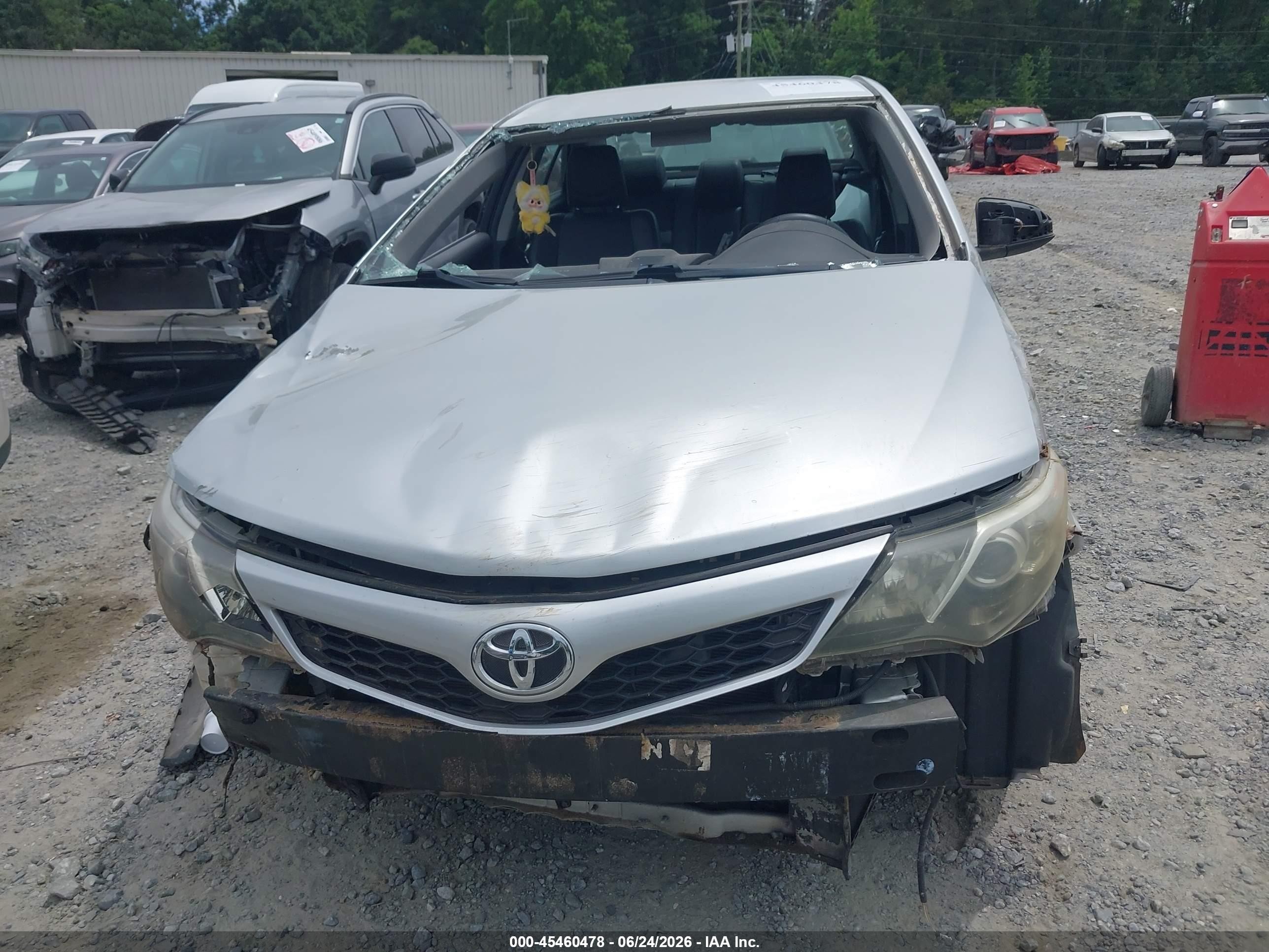 2012 Toyota Camry Se Silver vin: 4T1BF1FK7CU616406