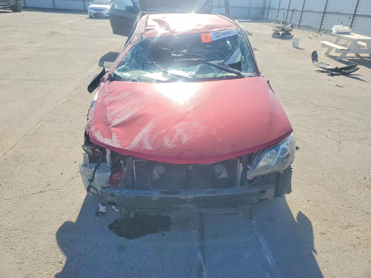 2012 Toyota Camry Se Красный vin: 4T1BF1FK7CU619032
