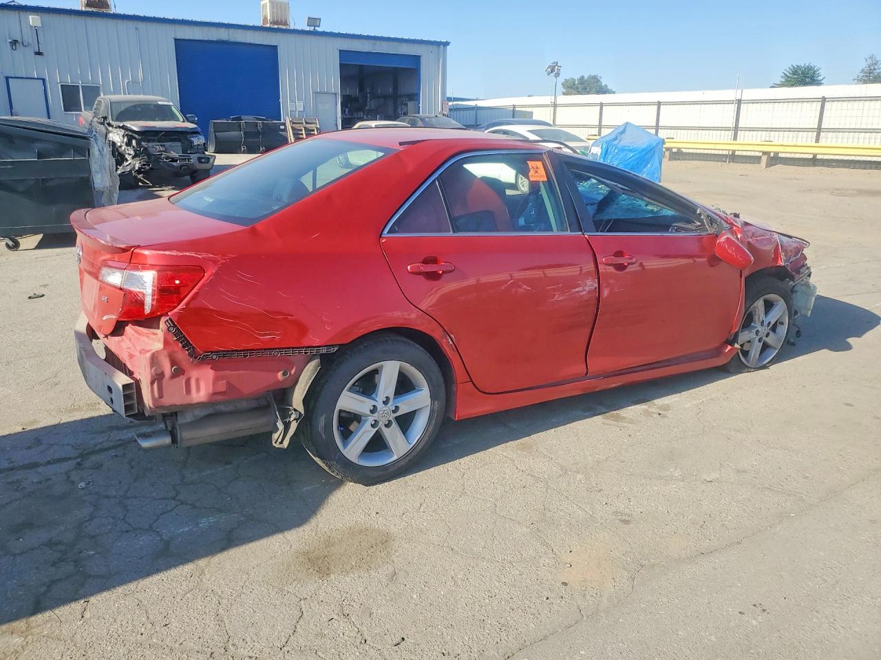 2012 Toyota Camry Se Красный vin: 4T1BF1FK7CU619032
