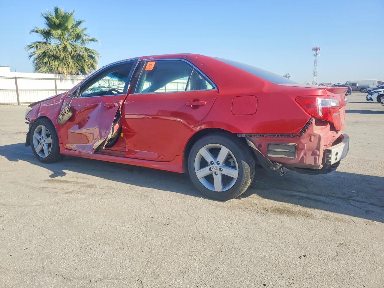 2012 Toyota Camry Se Красный vin: 4T1BF1FK7CU619032