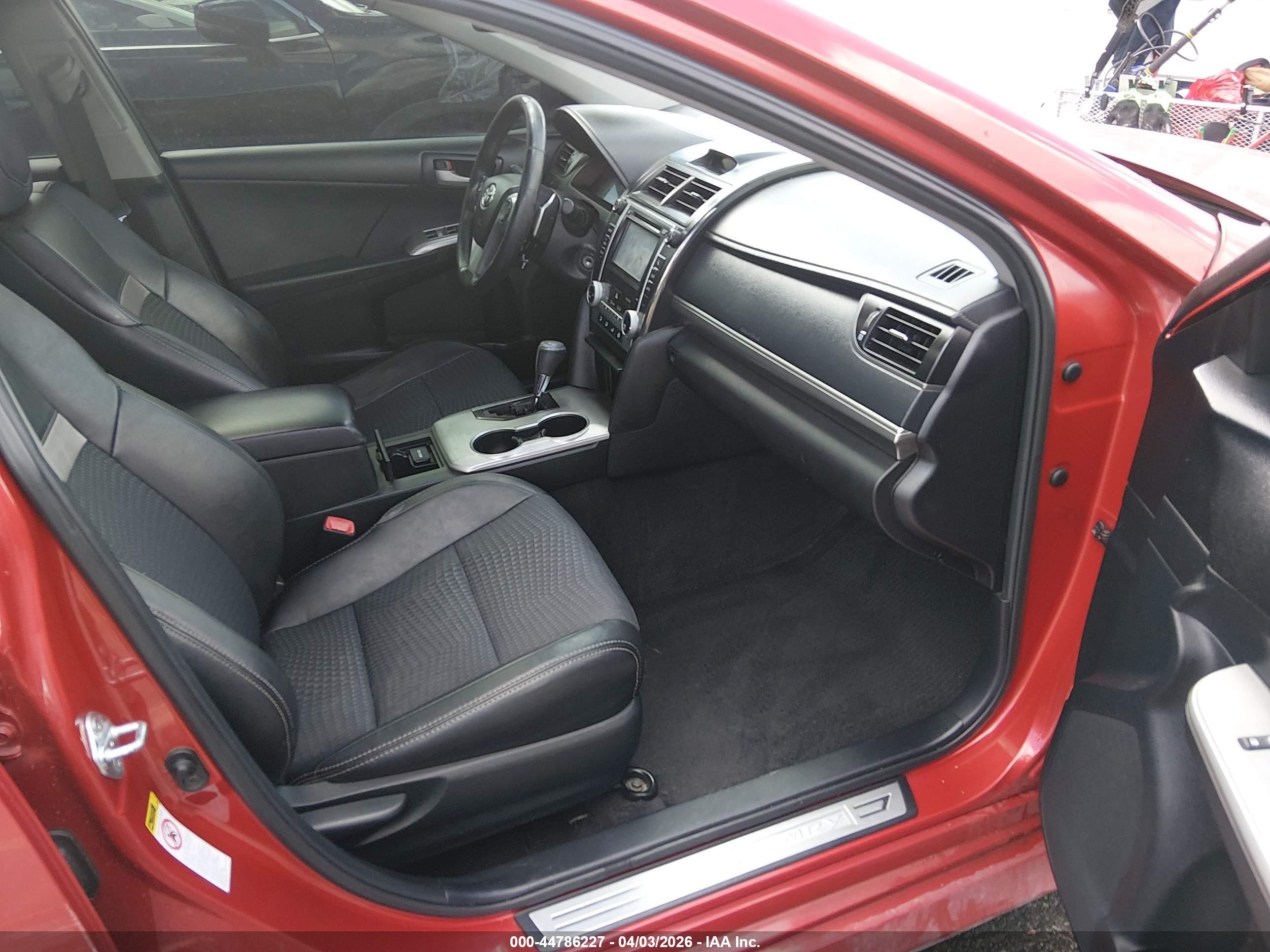 2012 Toyota Camry Se Limited Edition Красный vin: 4T1BF1FK7CU622500