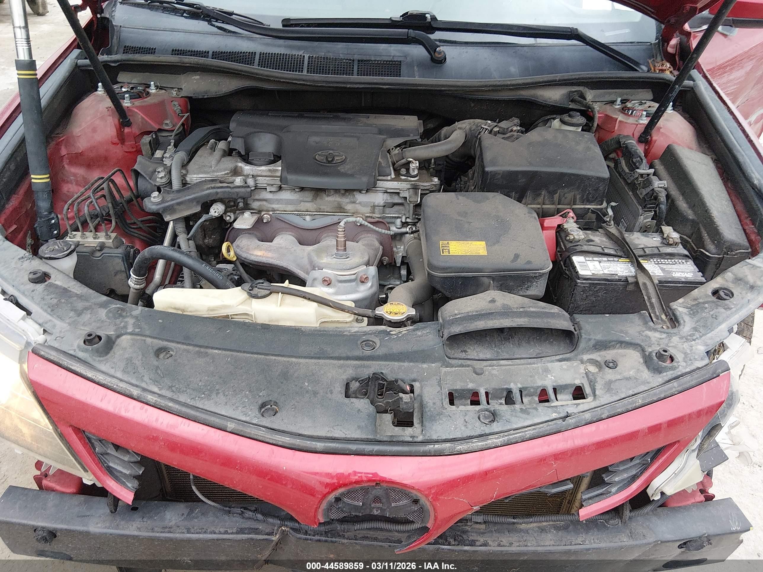 2012 Toyota Camry Se Limited Edition Red vin: 4T1BF1FK7CU625395