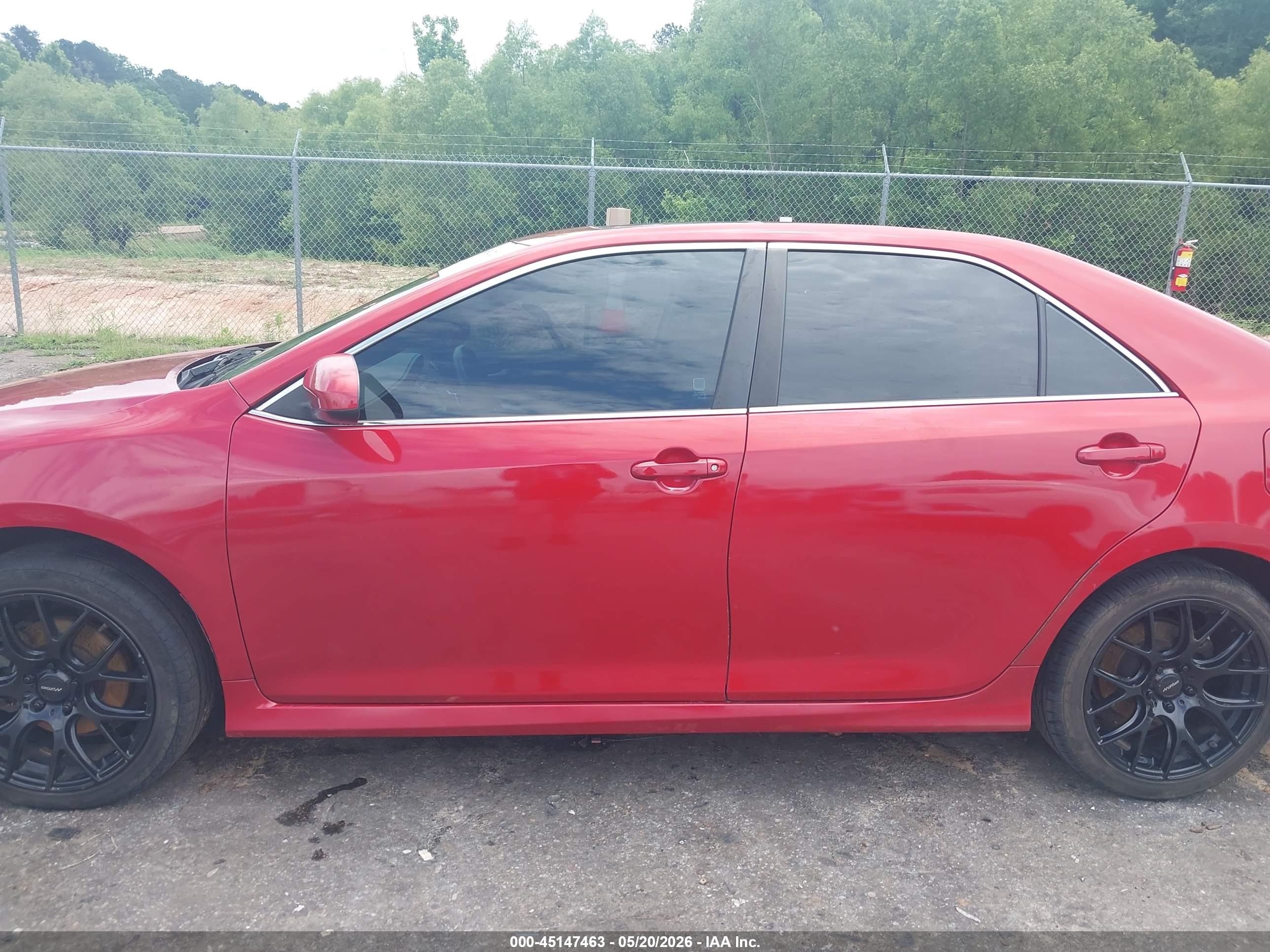 2012 Toyota Camry Se Limited Edition Red vin: 4T1BF1FK7CU626448