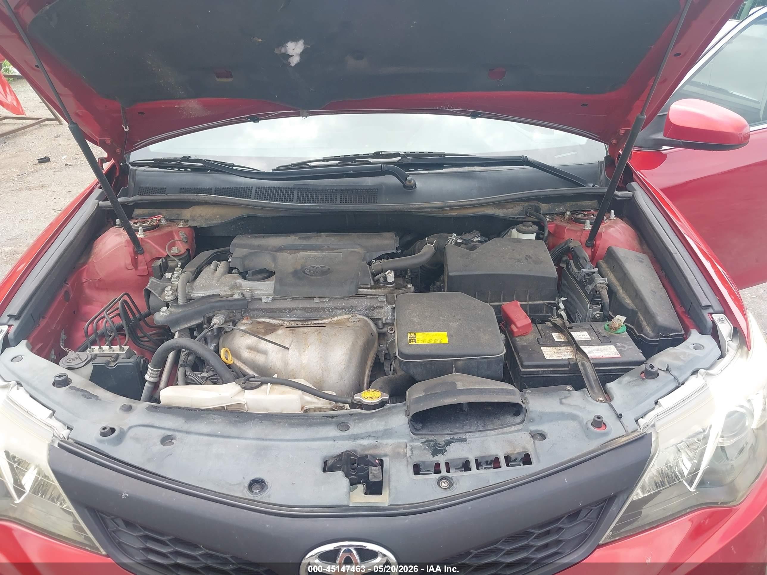 2012 Toyota Camry Se Limited Edition Red vin: 4T1BF1FK7CU626448