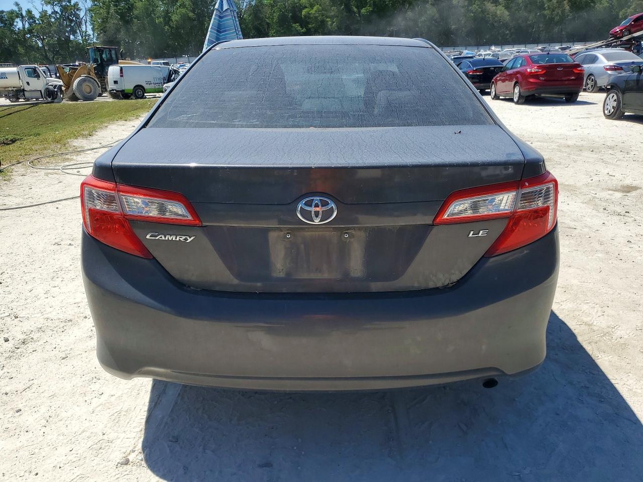 2012 Toyota Camry Le Серый vin: 4T1BF1FK7CU630984