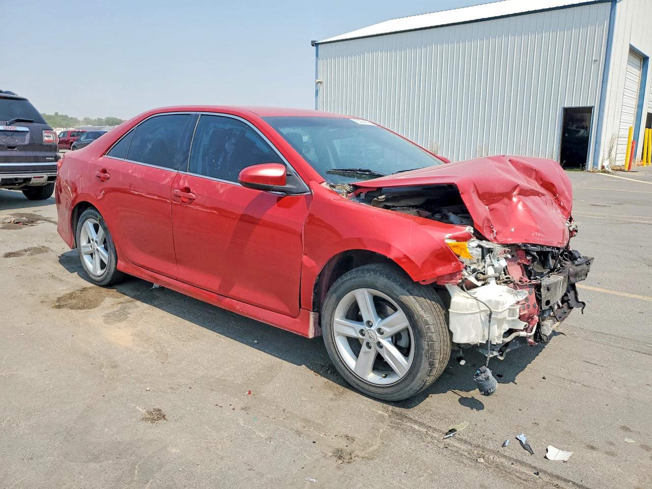 2012 Toyota Camry Se Red vin: 4T1BF1FK7CU631391
