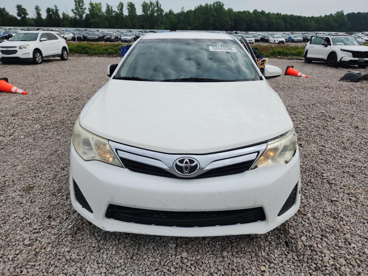 2012 Toyota Camry Le White vin: 4T1BF1FK7CU632833