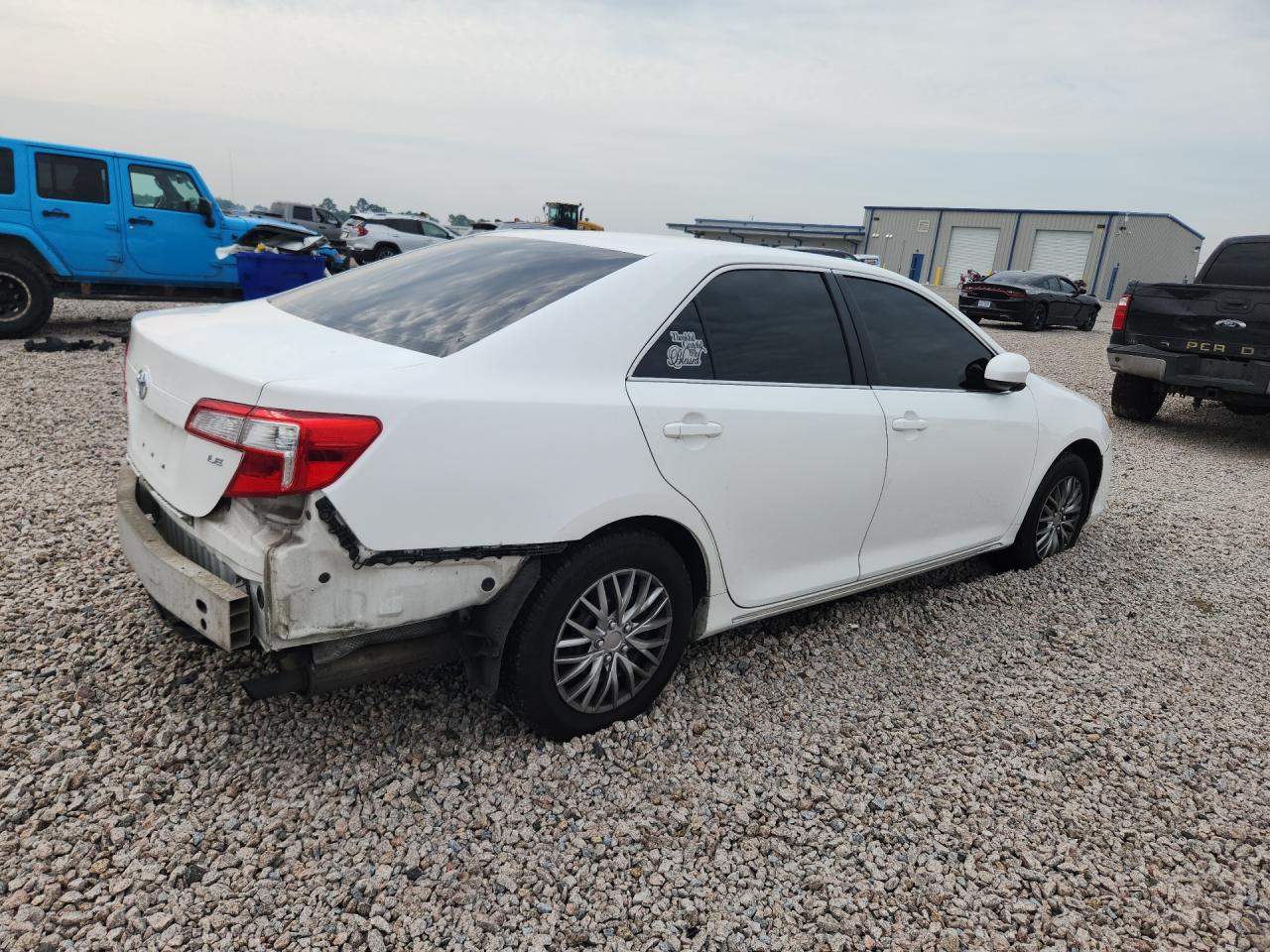 2012 Toyota Camry Le White vin: 4T1BF1FK7CU632833