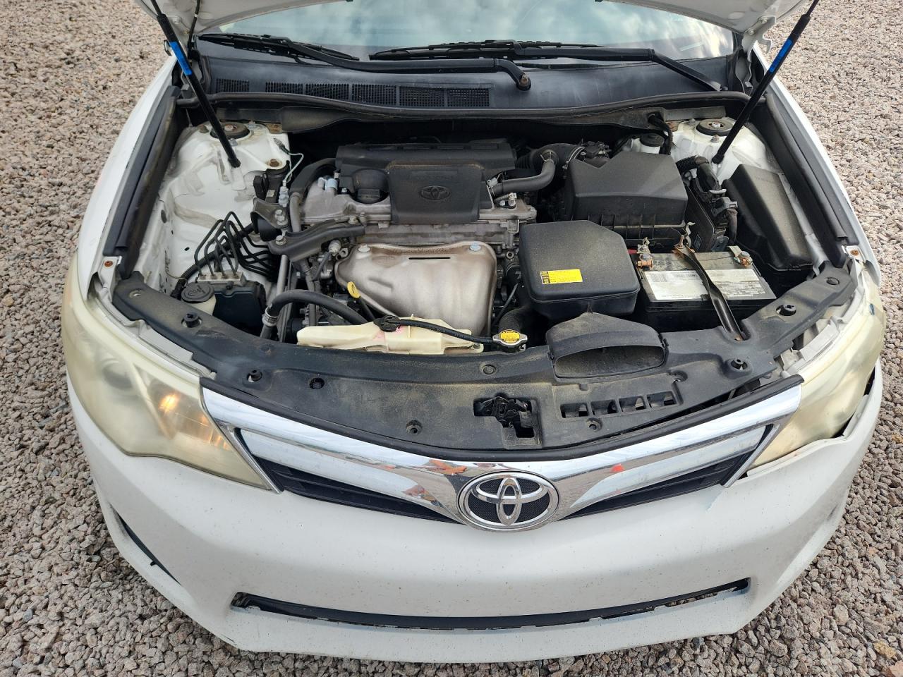 2012 Toyota Camry Le White vin: 4T1BF1FK7CU632833