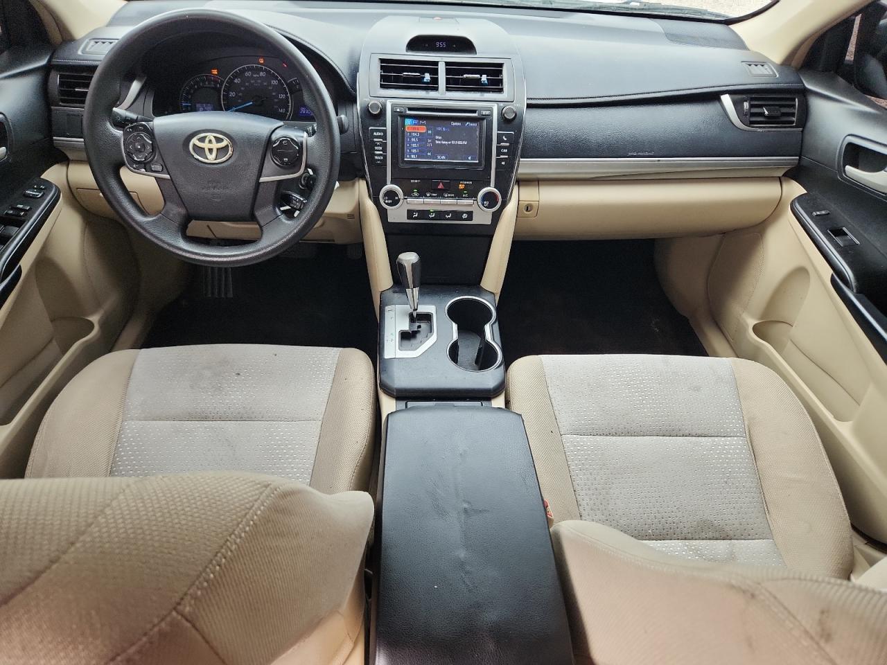 2012 Toyota Camry Le White vin: 4T1BF1FK7CU632833