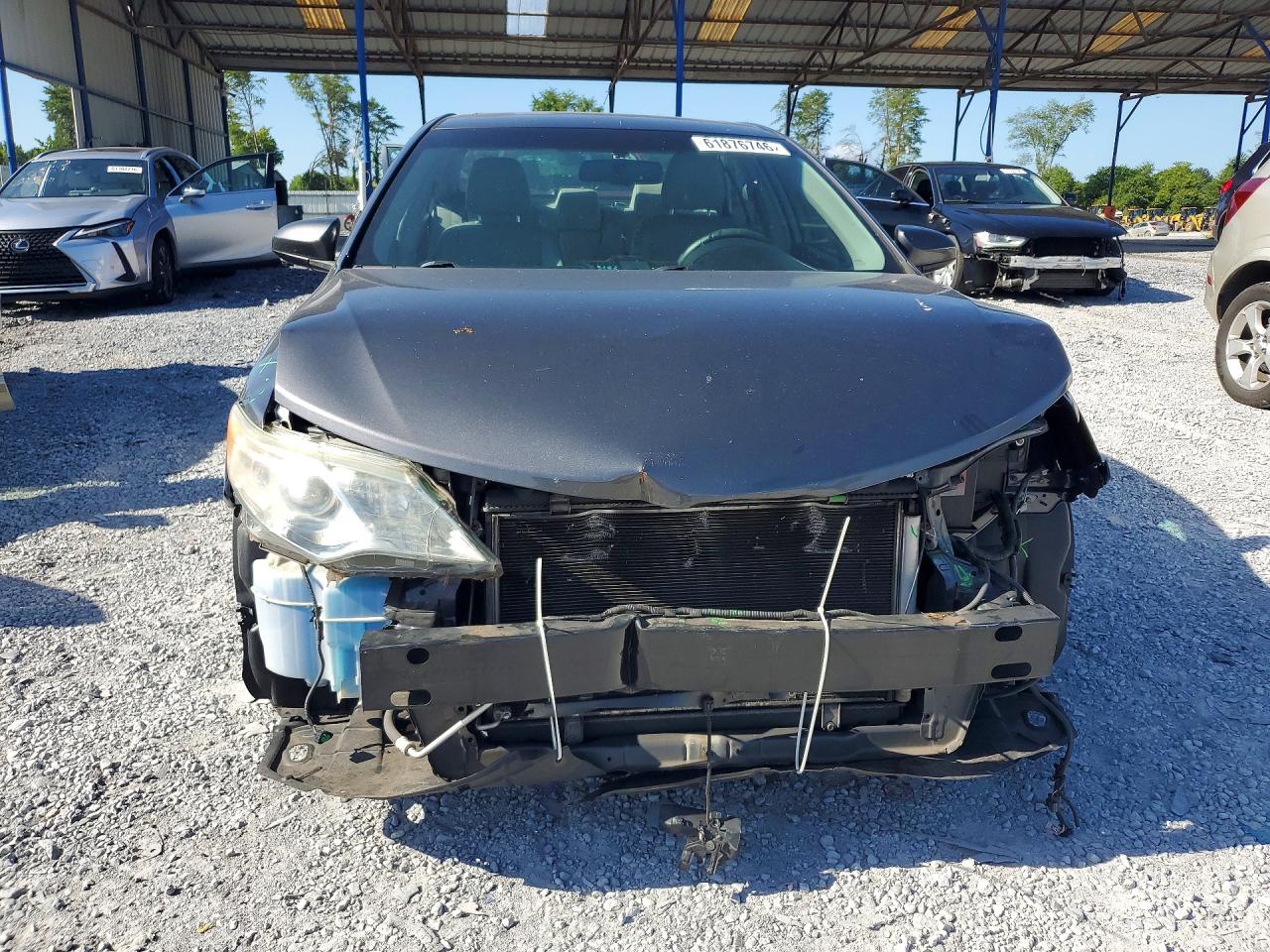 2013 Toyota Camry Xle Gray vin: 4T1BF1FK7DU224091