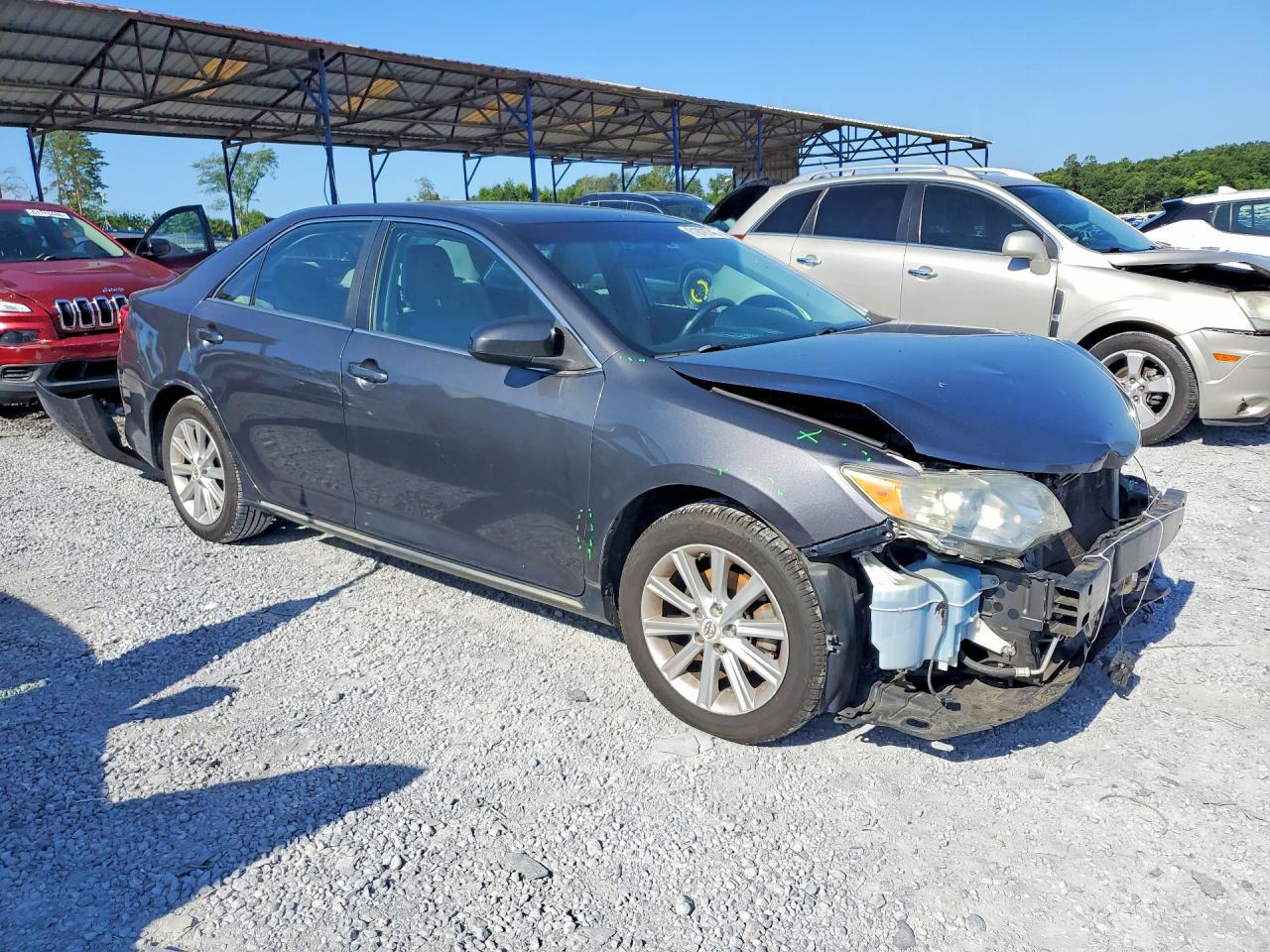 2013 Toyota Camry Xle Gray vin: 4T1BF1FK7DU224091