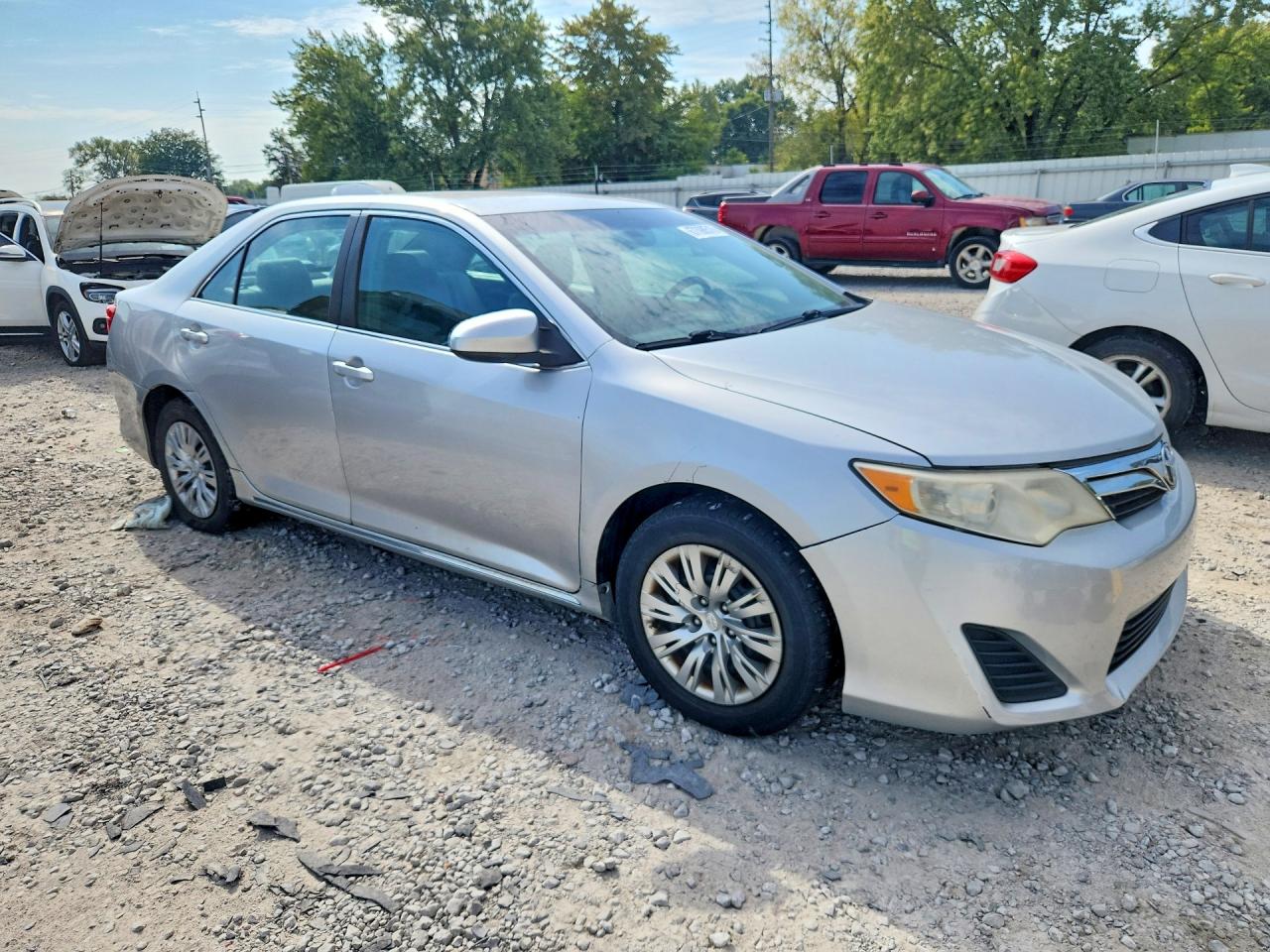2013 Toyota Camry Le Silver vin: 4T1BF1FK7DU228397