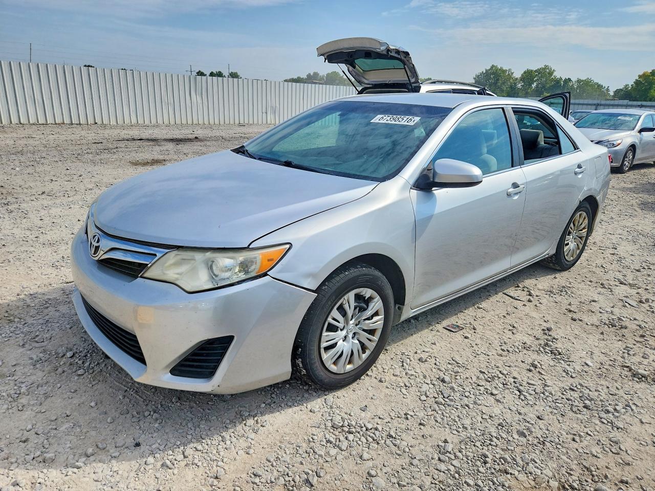 2013 Toyota Camry Le Серебряный vin: 4T1BF1FK7DU228397