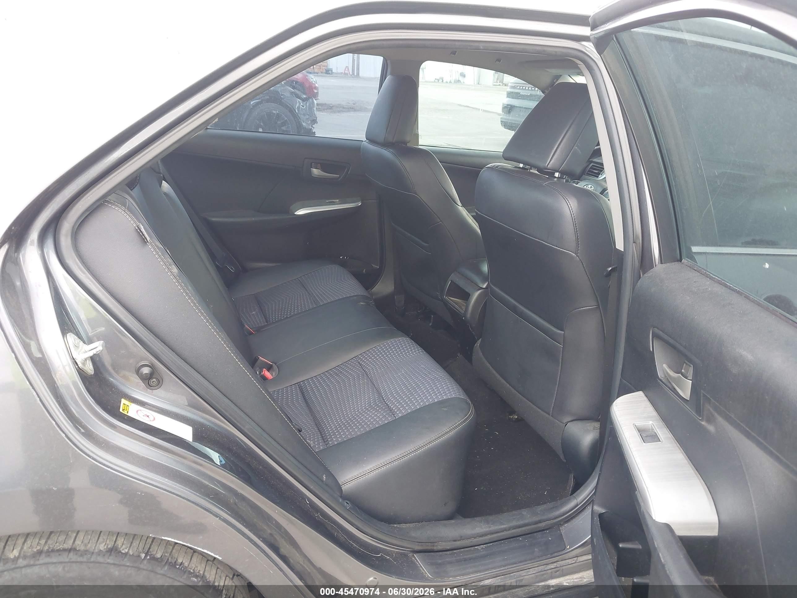 2013 Toyota Camry Se Gray vin: 4T1BF1FK7DU235169