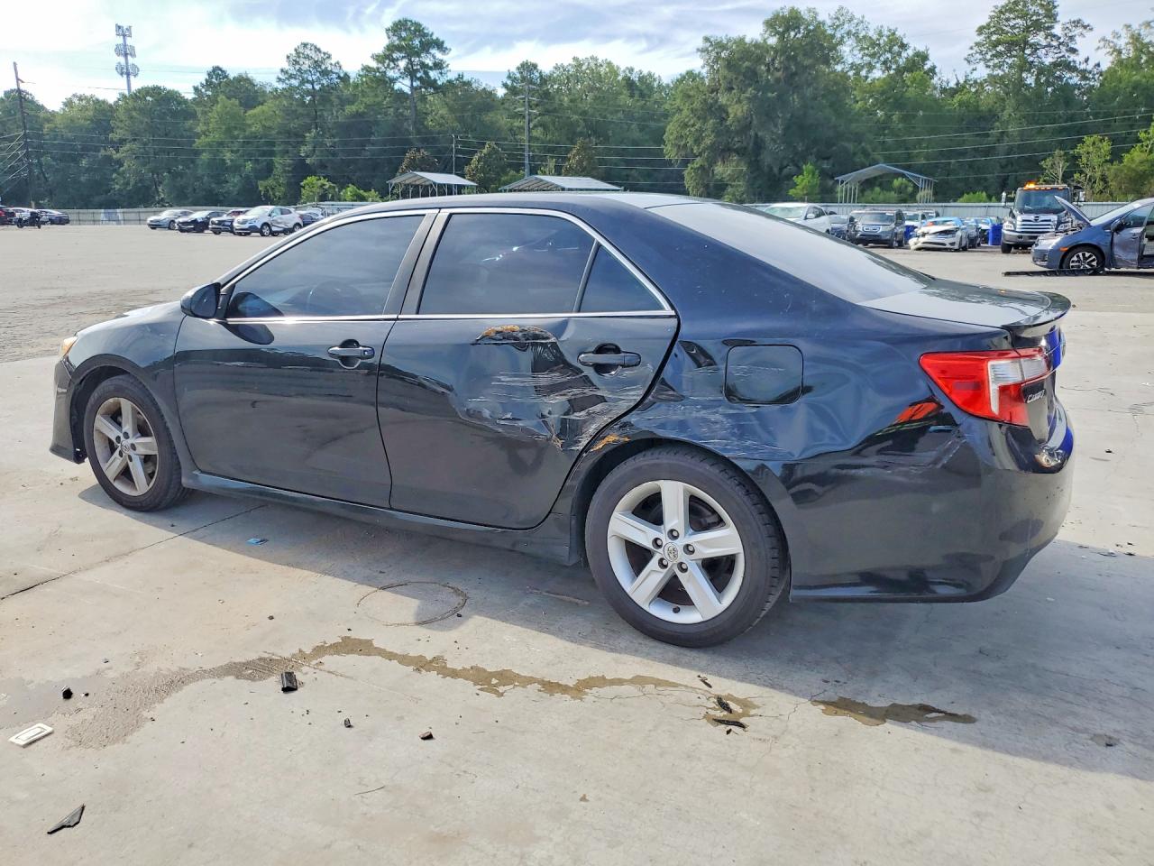 2013 Toyota Camry Se Black vin: 4T1BF1FK7DU240503