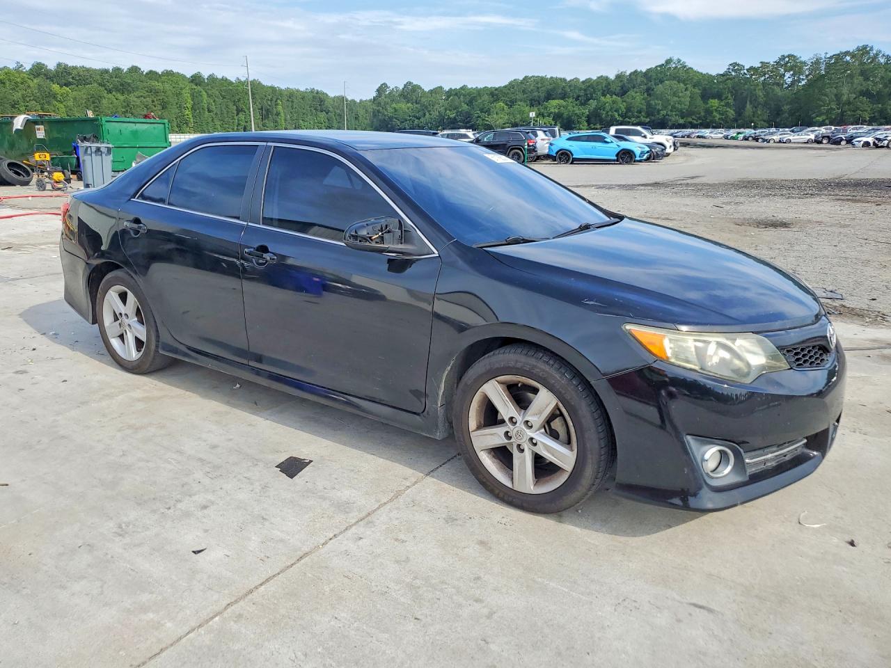 2013 Toyota Camry Se Black vin: 4T1BF1FK7DU240503