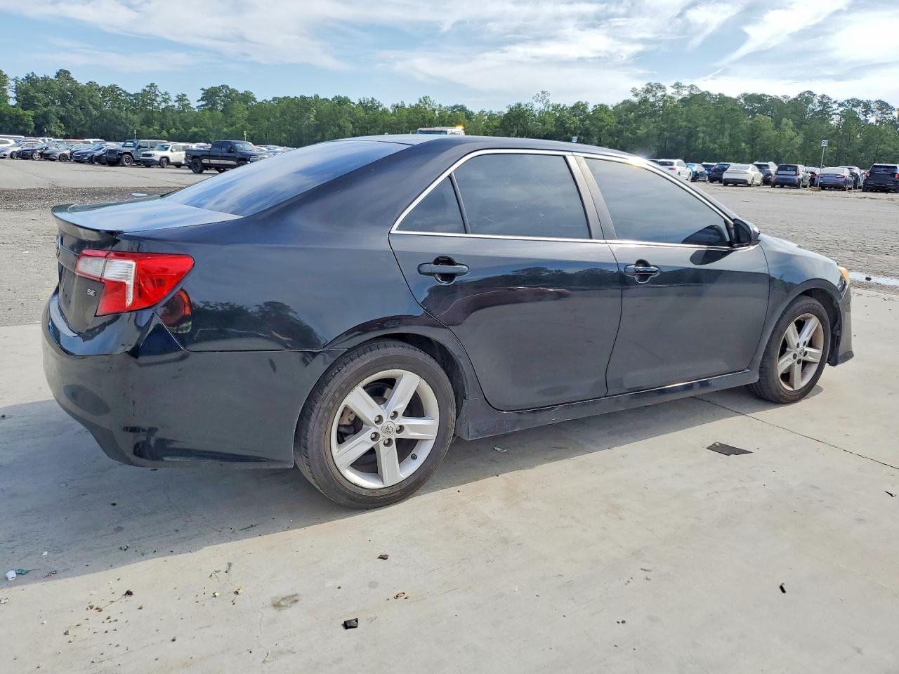 2013 Toyota Camry Se Black vin: 4T1BF1FK7DU240503