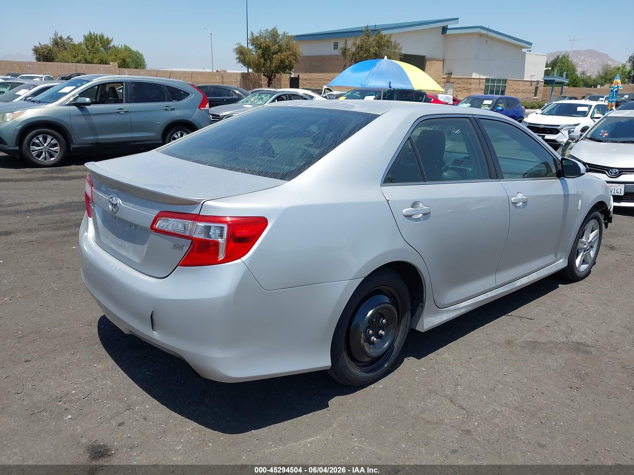 2013 Toyota Camry Se Silver vin: 4T1BF1FK7DU245264