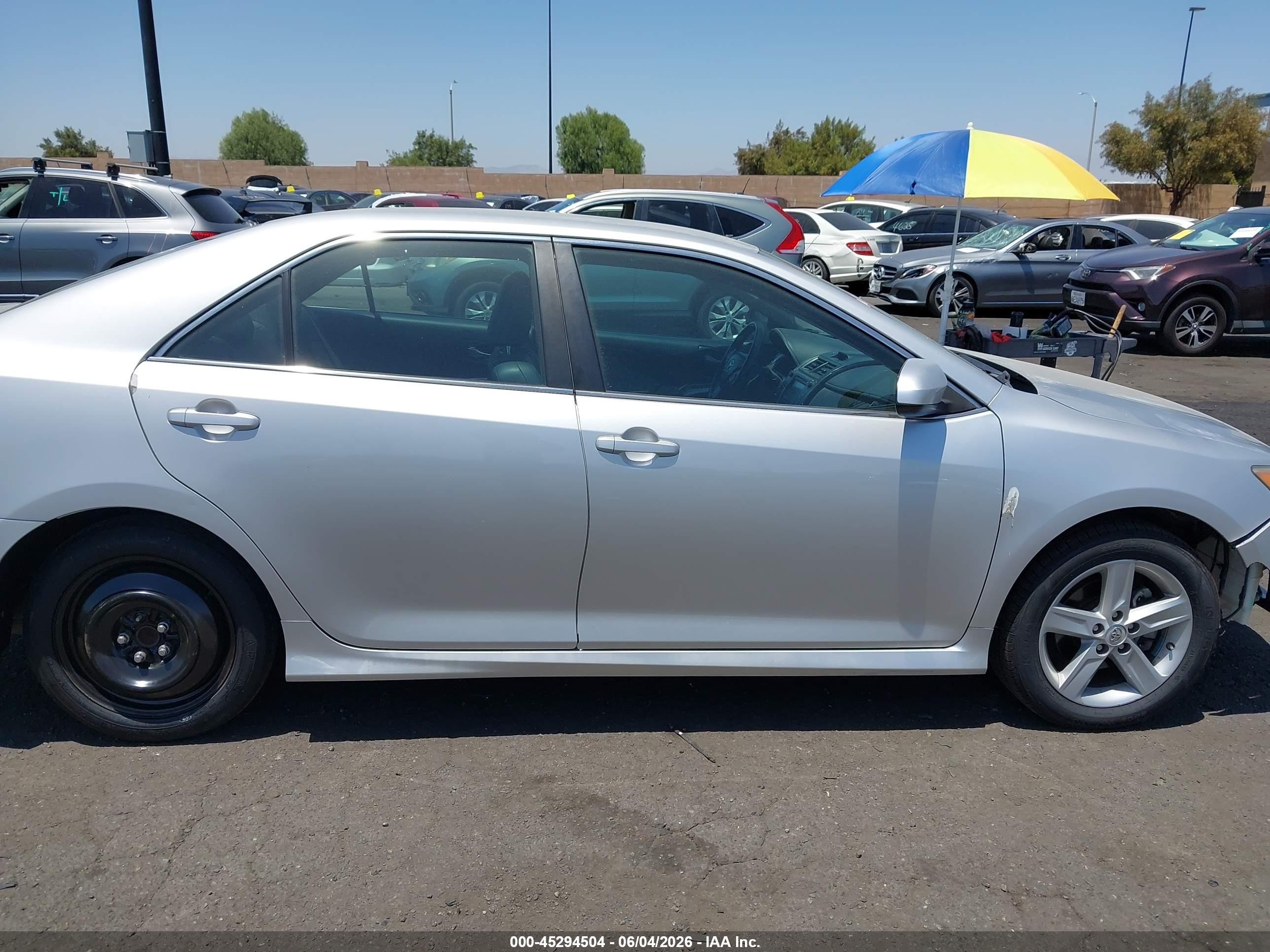 2013 Toyota Camry Se Silver vin: 4T1BF1FK7DU245264