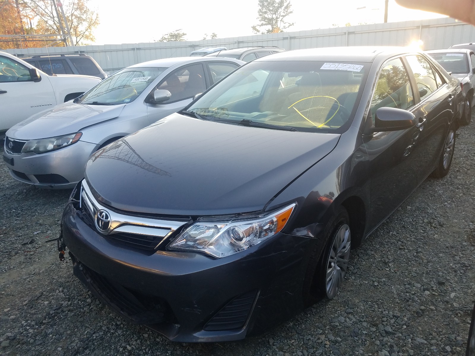 2013 Toyota Camry L Charcoal vin: 4T1BF1FK7DU246818