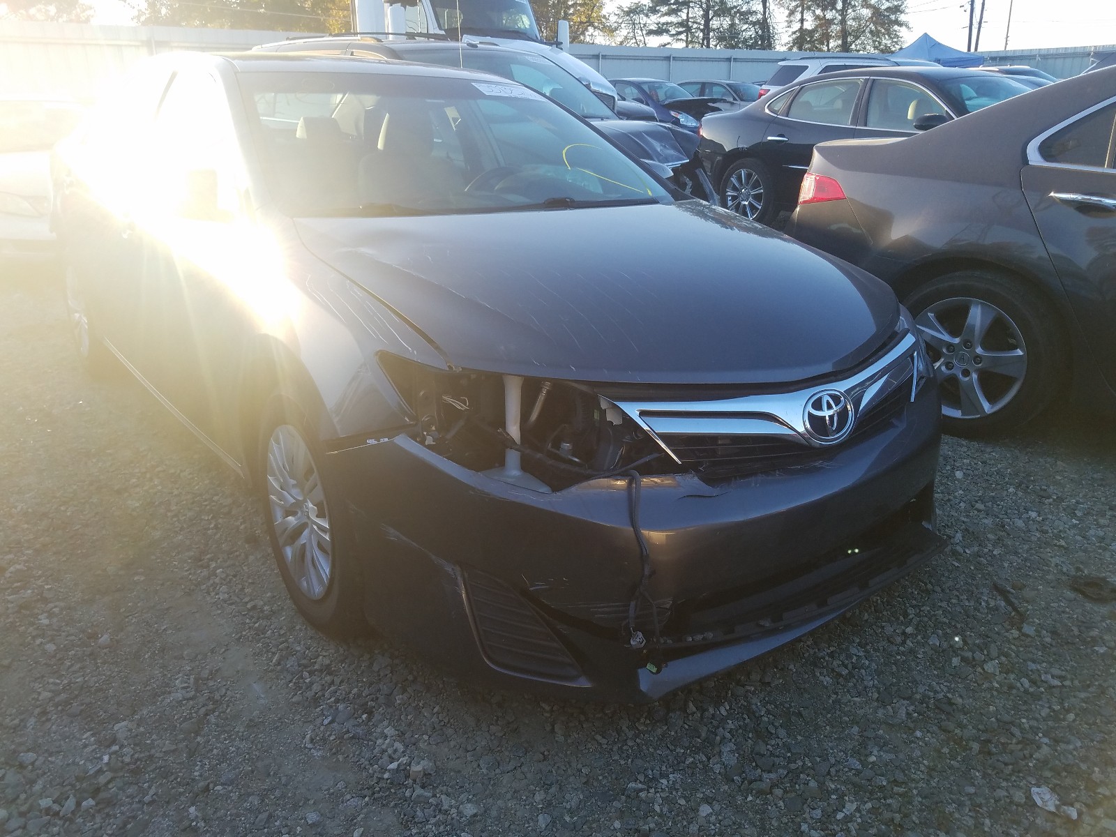 2013 Toyota Camry L Charcoal vin: 4T1BF1FK7DU246818