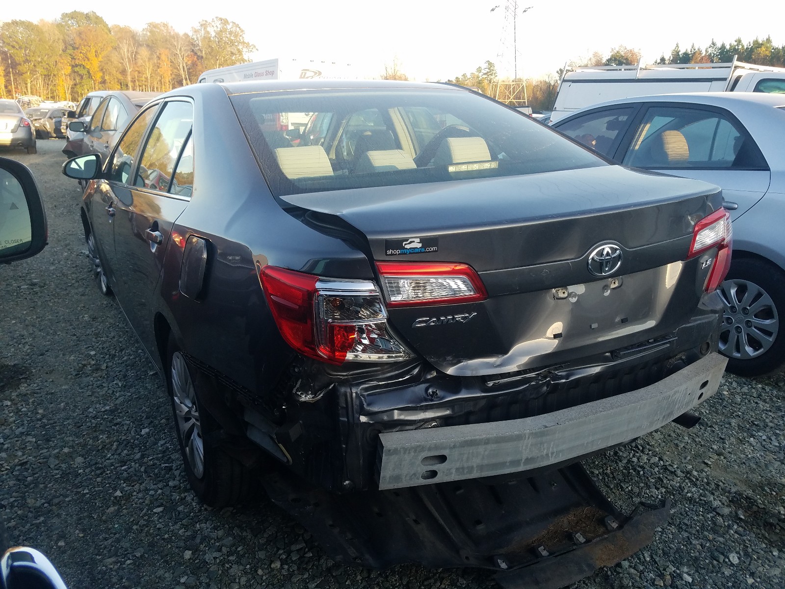 2013 Toyota Camry L Charcoal vin: 4T1BF1FK7DU246818