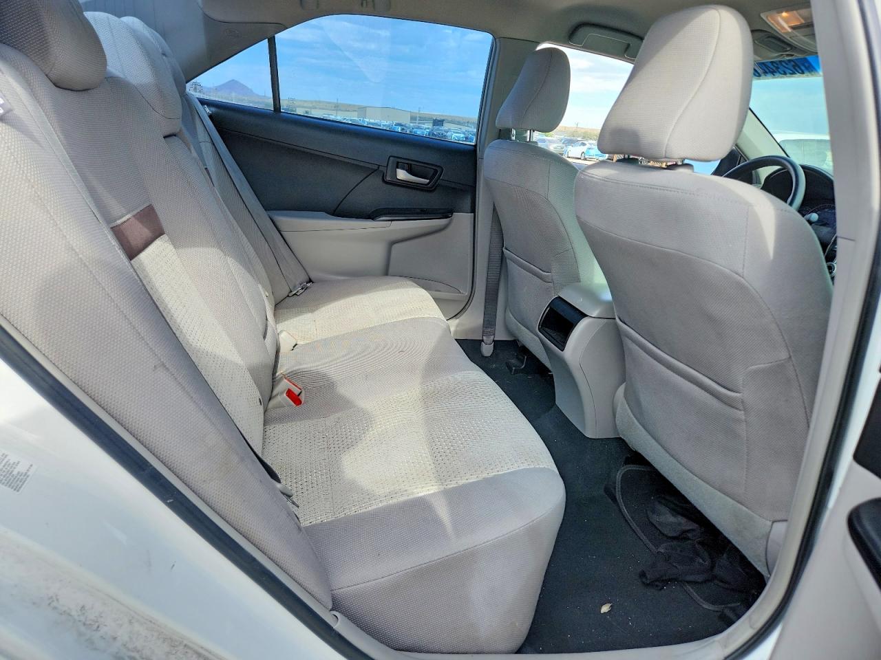 2013 Toyota Camry Le White vin: 4T1BF1FK7DU247533