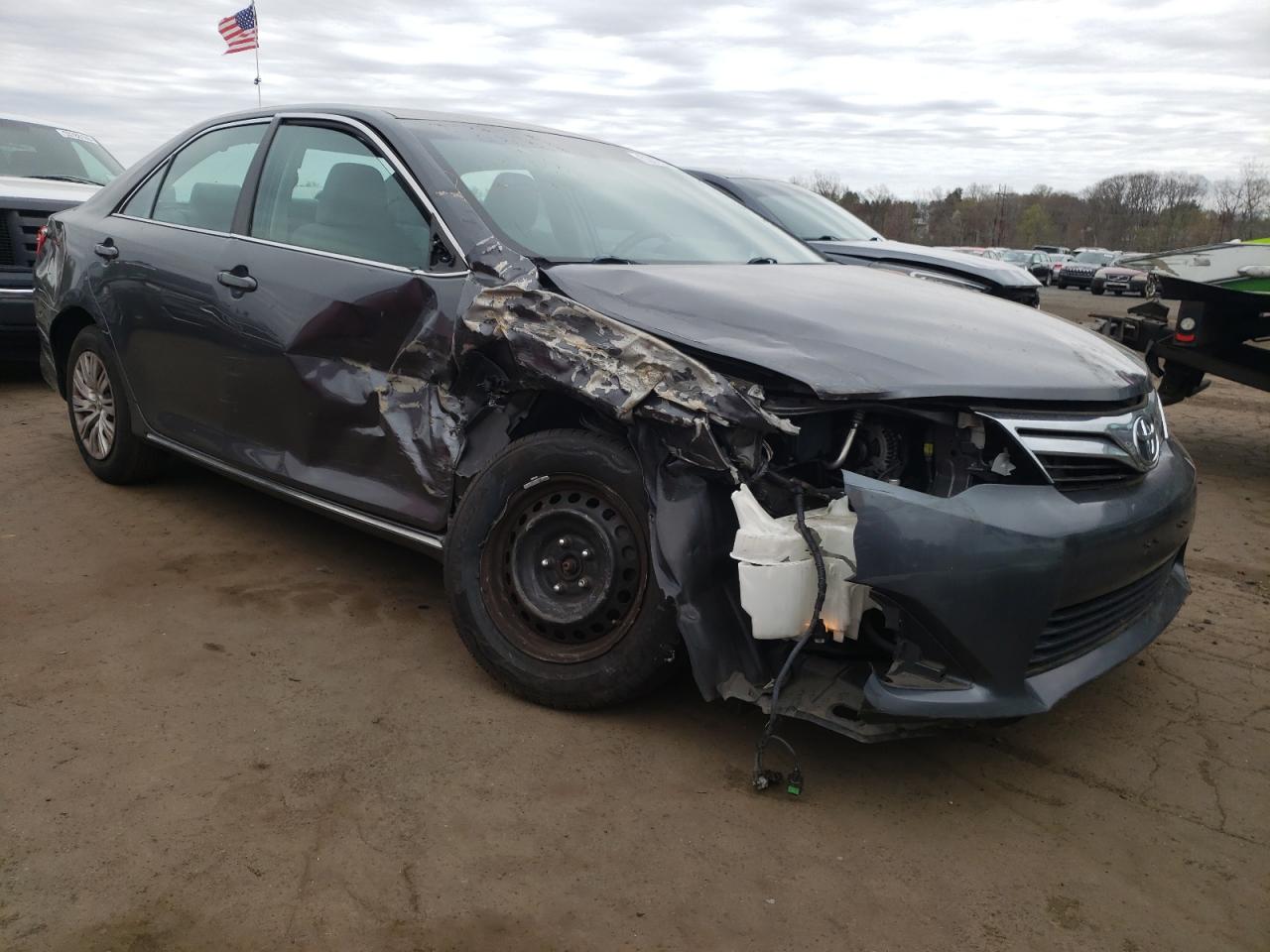 2013 Toyota Camry L Gray vin: 4T1BF1FK7DU249573