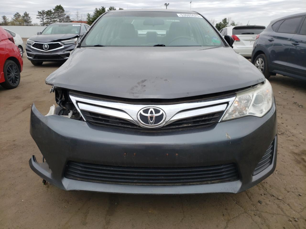2013 Toyota Camry L Gray vin: 4T1BF1FK7DU249573