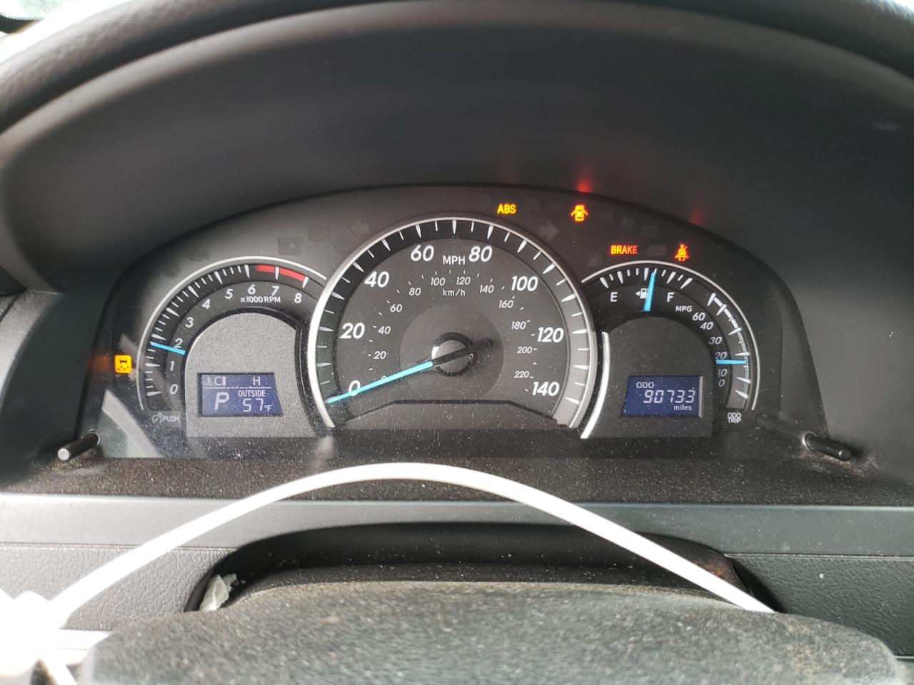 2013 Toyota Camry L Gray vin: 4T1BF1FK7DU249573