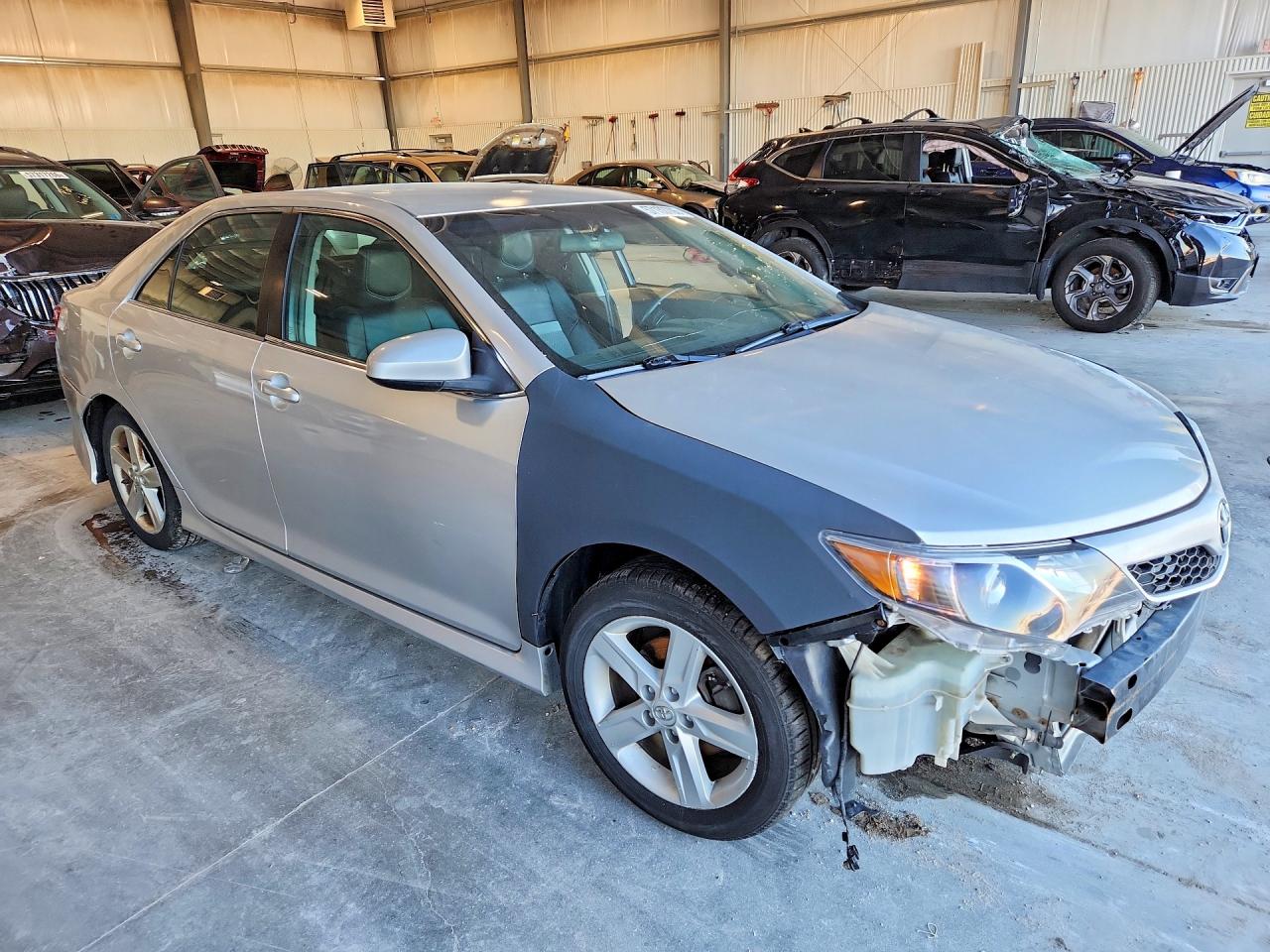 2013 Toyota Camry Se Silver vin: 4T1BF1FK7DU254093
