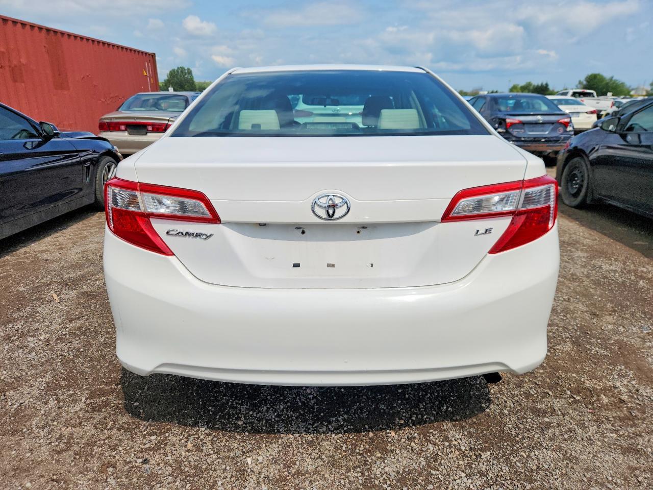 2013 Toyota Camry L White vin: 4T1BF1FK7DU265465