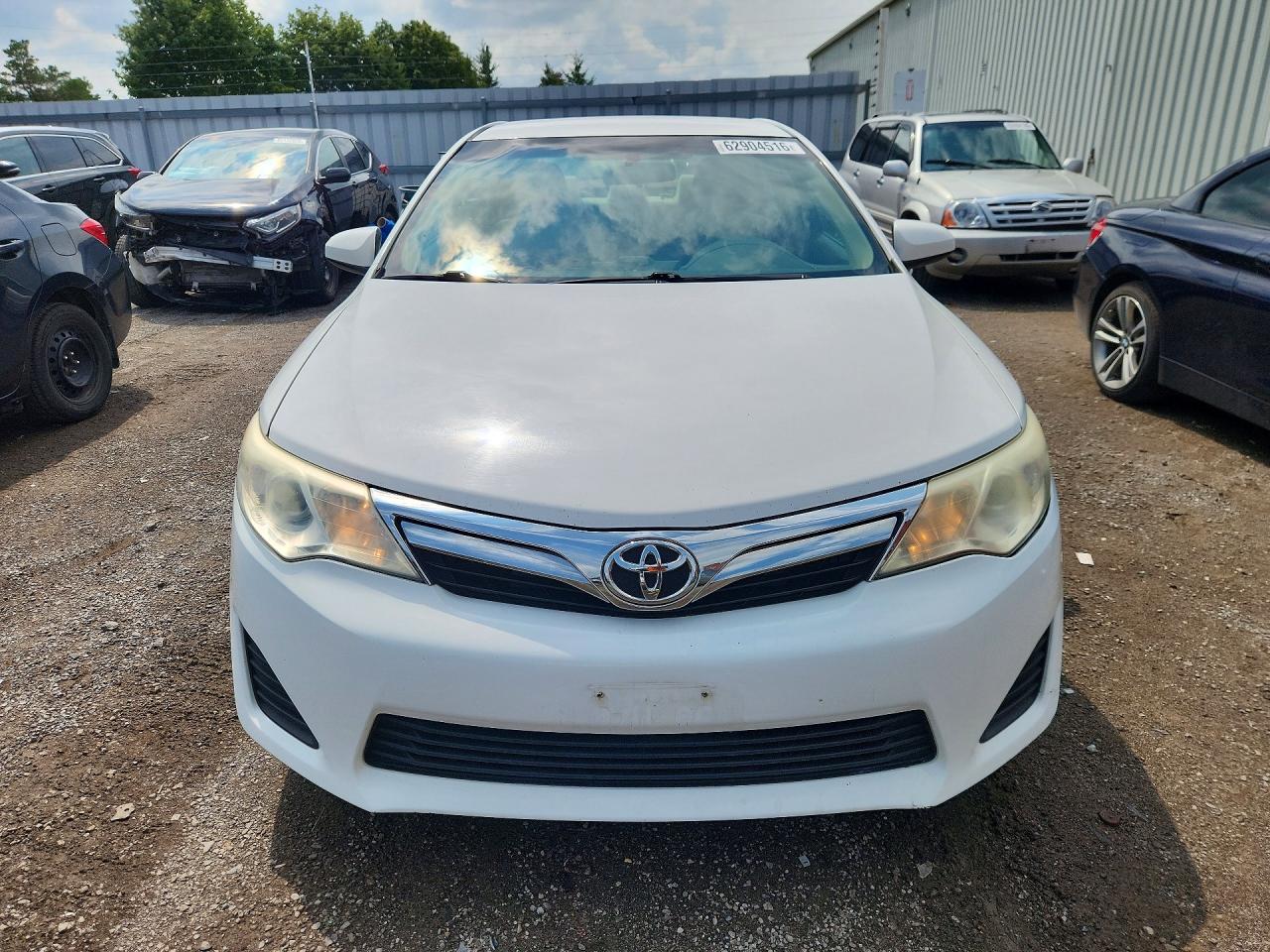 2013 Toyota Camry L White vin: 4T1BF1FK7DU265465