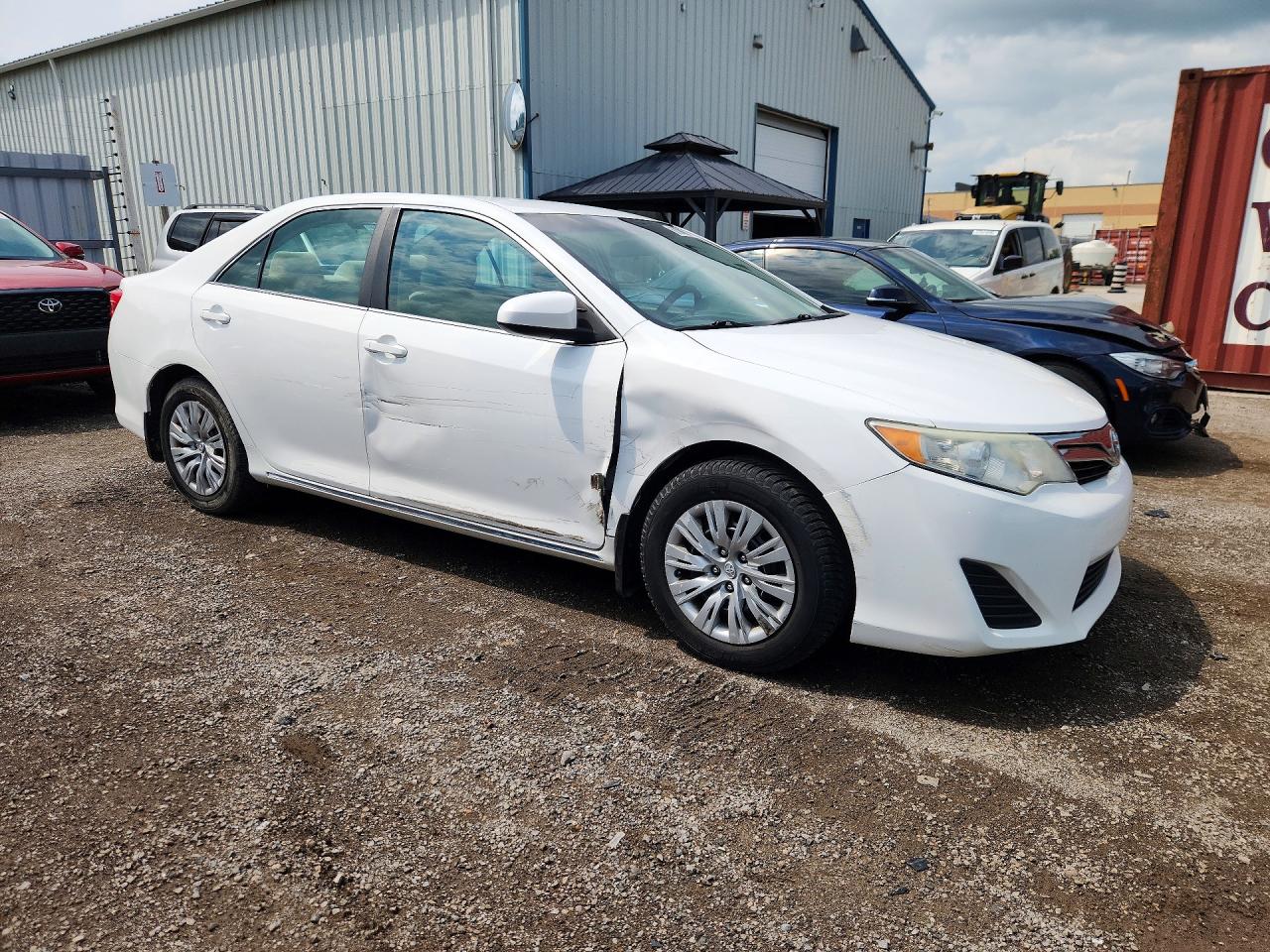 2013 Toyota Camry L White vin: 4T1BF1FK7DU265465