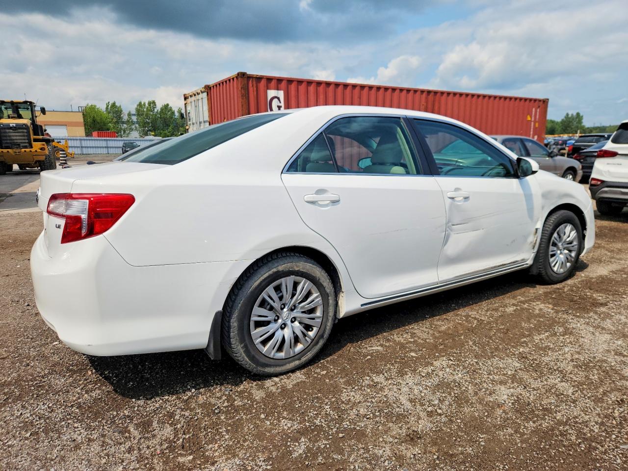 2013 Toyota Camry L White vin: 4T1BF1FK7DU265465
