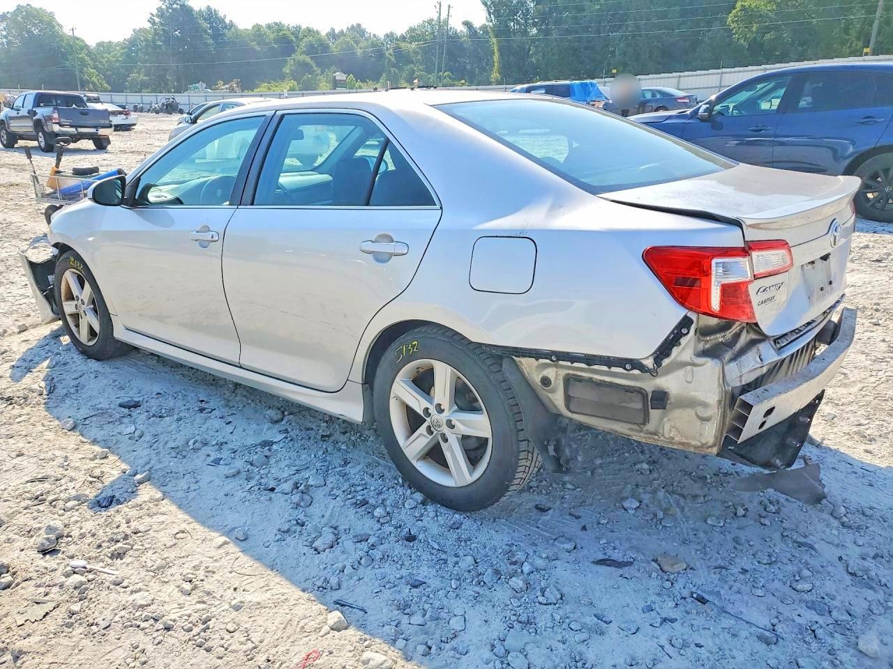 2013 Toyota Camry Se Silver vin: 4T1BF1FK7DU267085