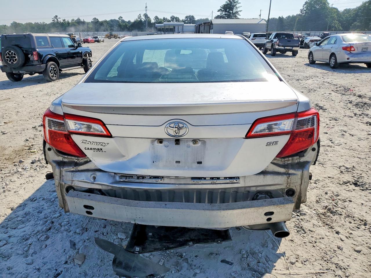 2013 Toyota Camry Se Silver vin: 4T1BF1FK7DU267085
