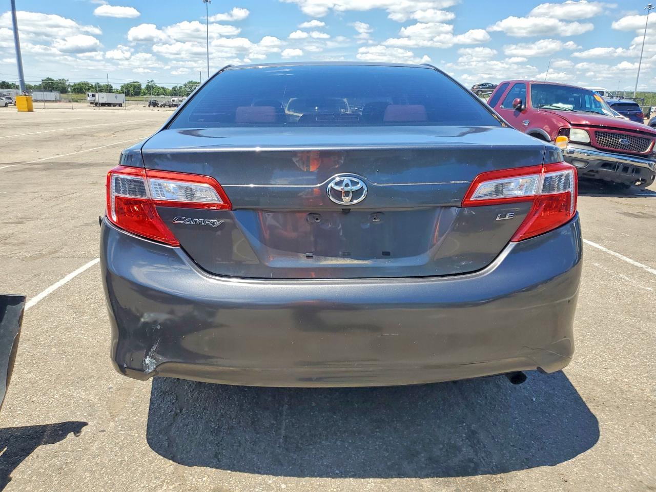 2013 Toyota Camry Le Gray vin: 4T1BF1FK7DU269595